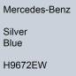 Preview: Mercedes-Benz, Silver Blue, H9672EW.